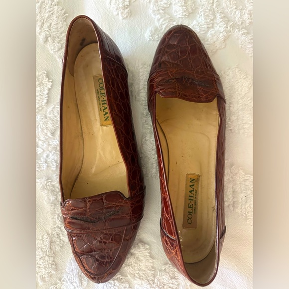 cole haan crocodile shoes